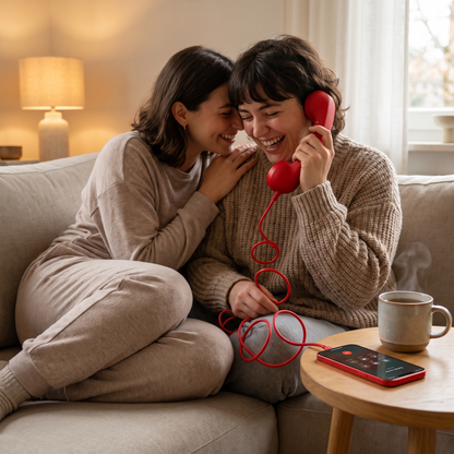 Retro Phone Handset – Type-C Plug & Play