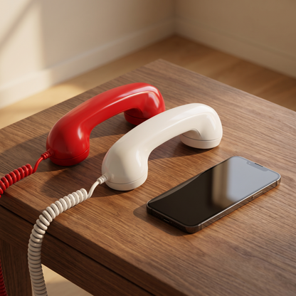 Retro Phone Handset – Type-C Plug & Play