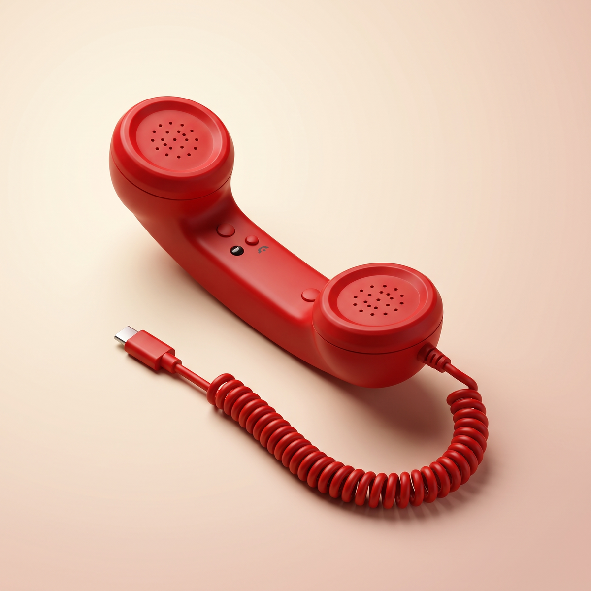 Retro Phone Handset – Type-C Plug & Play